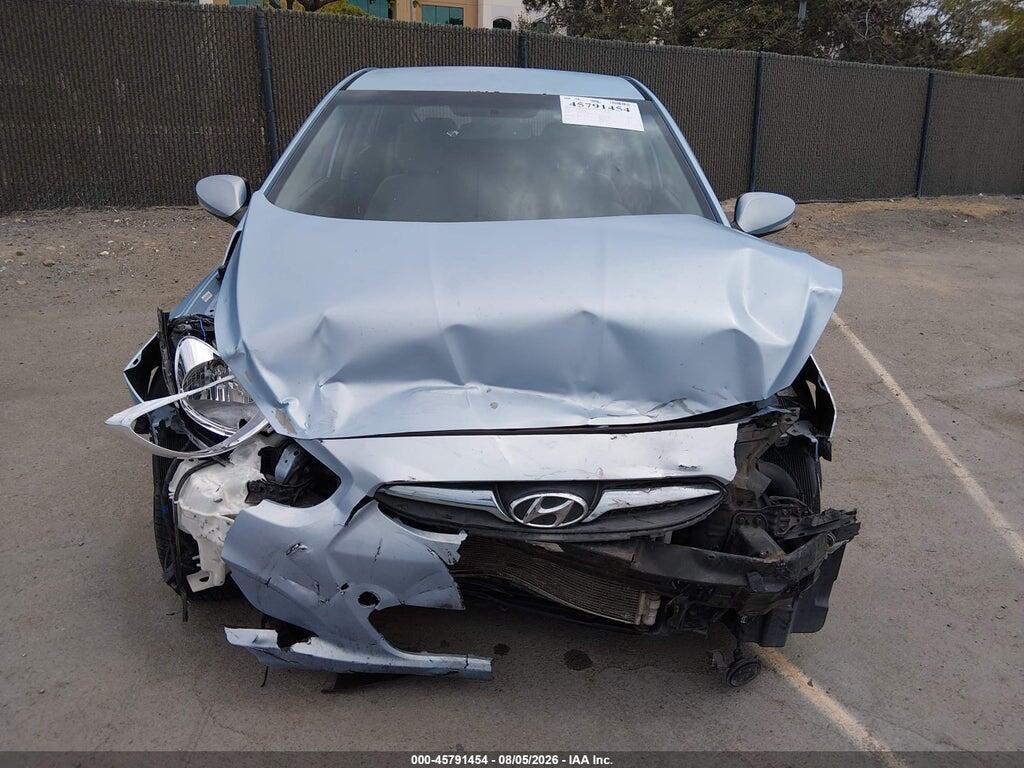 KMHCU5AE2DU065659 2013 HYUNDAI ACCENT photo no. 6