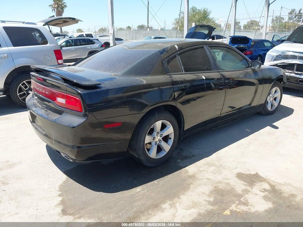 2C3CDXBG1DH502011 2013 DODGE CHARGER photo no. 4