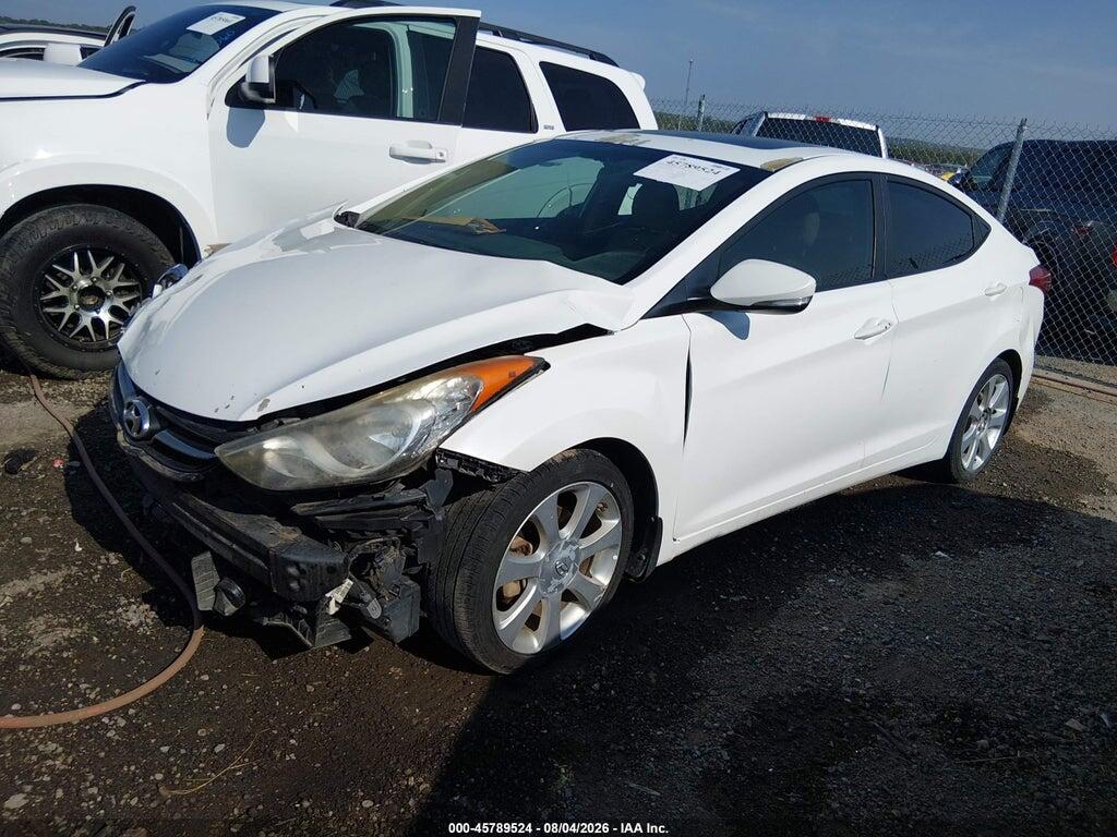 5NPDH4AEXDH402659 2013 HYUNDAI ELANTRA photo no. 2
