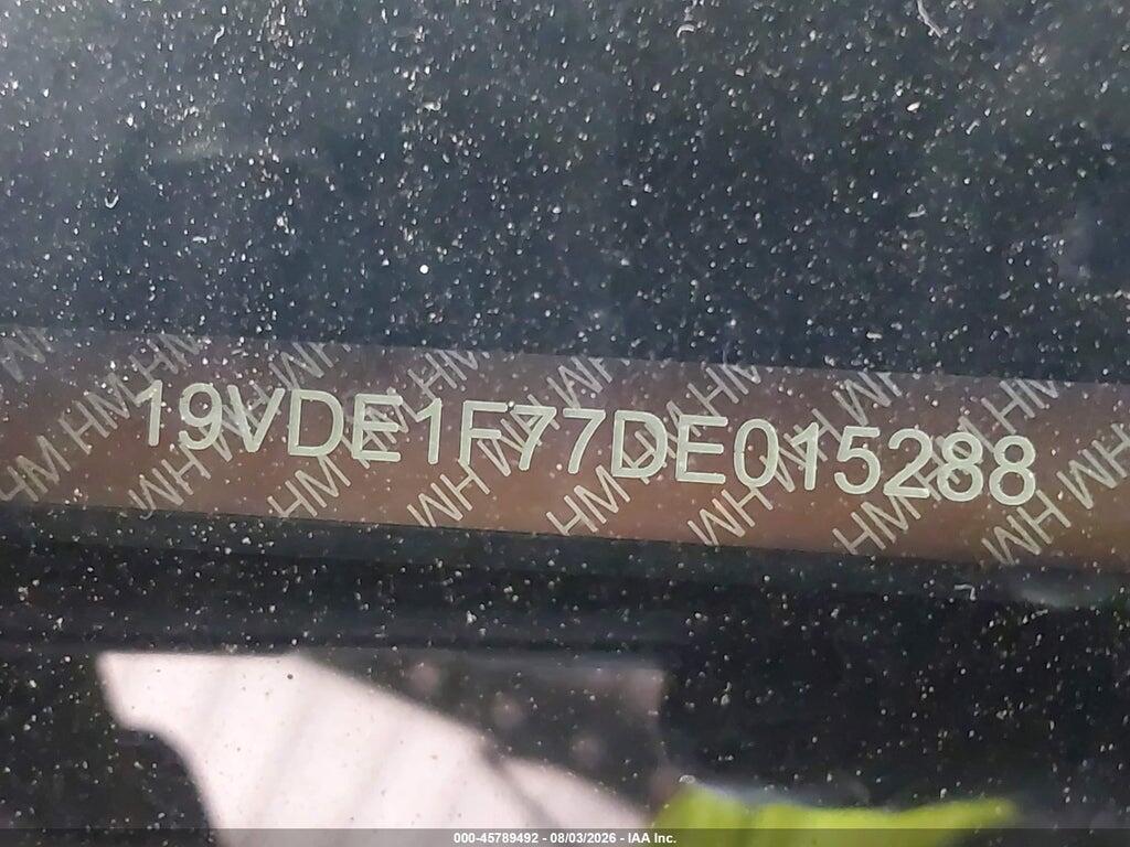 19VDE1F77DE015288 2013 ACURA ILX photo no. 9