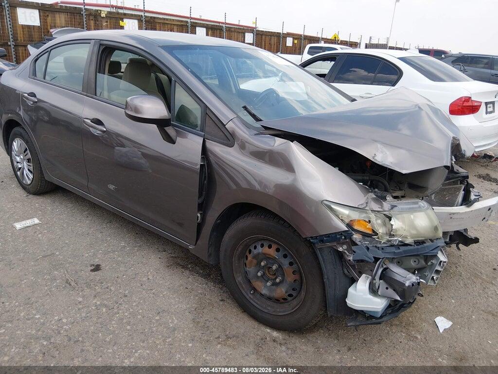 19XFB2F53DE011672 2013 HONDA CIVIC photo no. 1