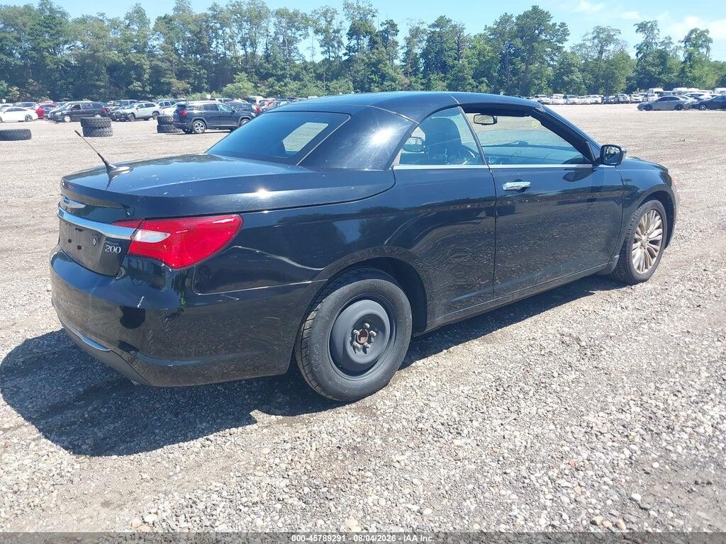 1C3BCBFG0DN508868 2013 CHRYSLER 200 photo no. 4