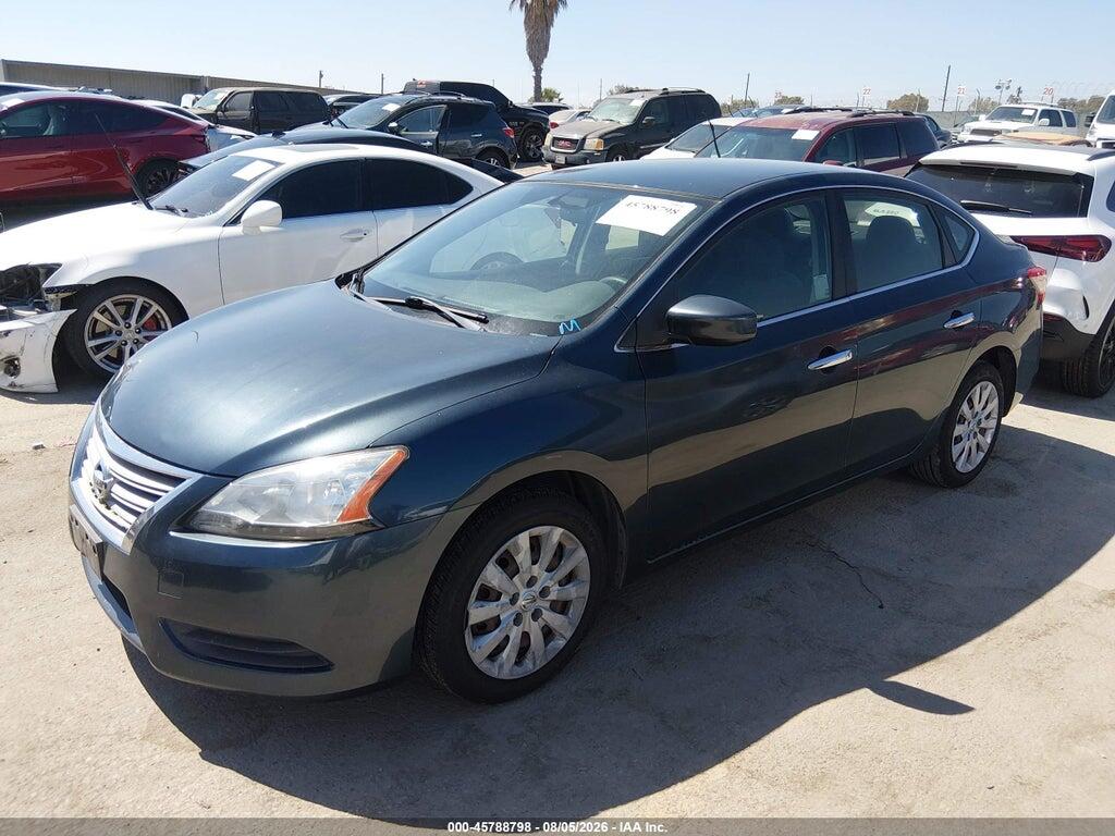 3N1AB7AP9DL778943 2013 NISSAN SENTRA photo no. 2