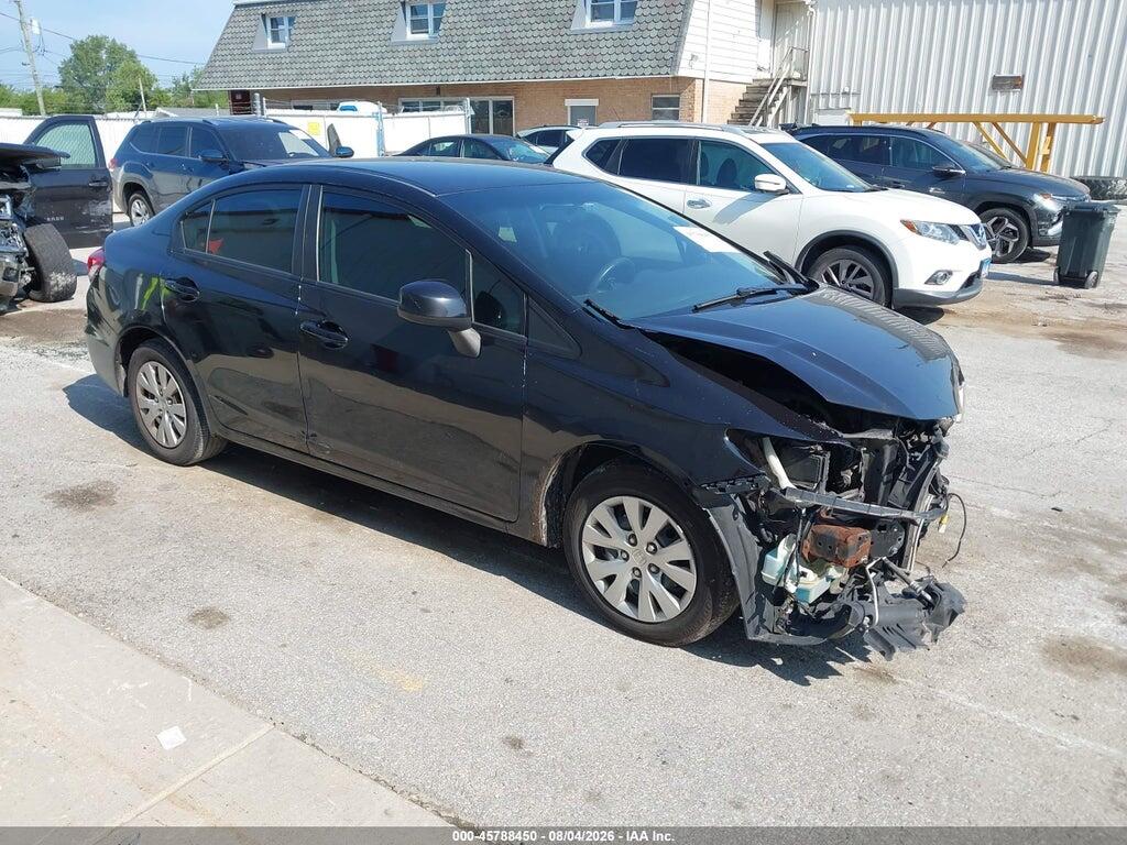 2HGFB2F57DH591529 2013 HONDA CIVIC photo no. 1