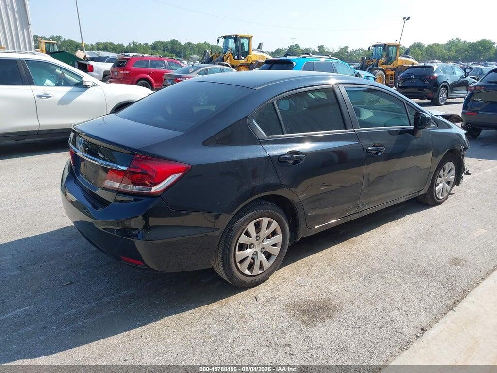 2HGFB2F57DH591529 2013 HONDA CIVIC photo no. 4