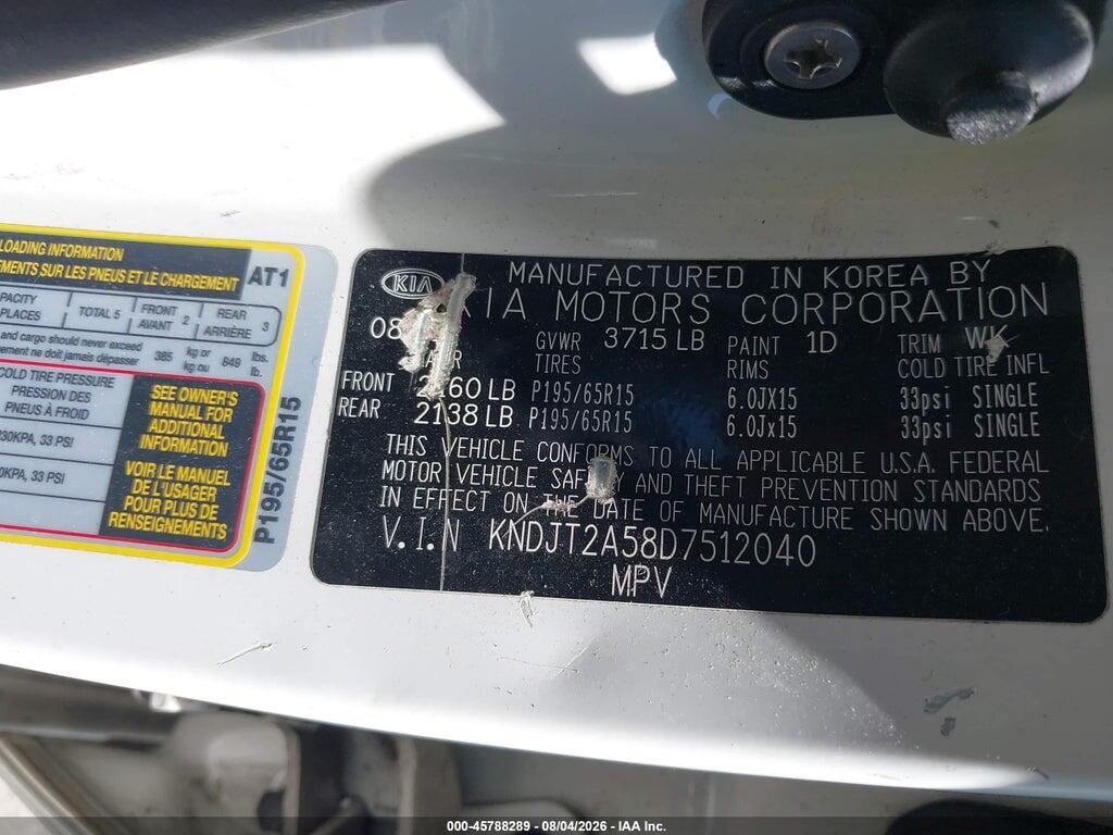 KNDJT2A58D7512040 2013 KIA SOUL photo no. 9
