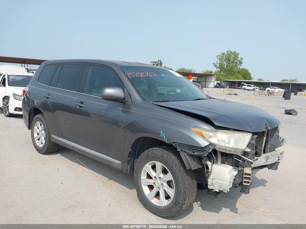 5TDZA3EH8DS035229 2013 TOYOTA HIGHLANDER photo no. 1