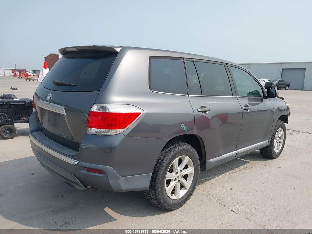5TDZA3EH8DS035229 2013 TOYOTA HIGHLANDER photo no. 4