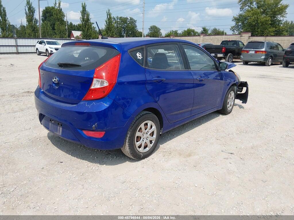 KMHCT5AE5DU064573 2013 HYUNDAI ACCENT photo no. 4