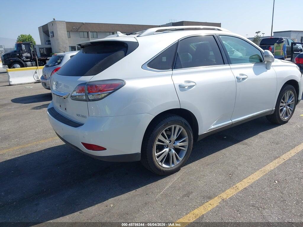 2T2ZK1BA5DC110983 2013 LEXUS RX 350 photo no. 4