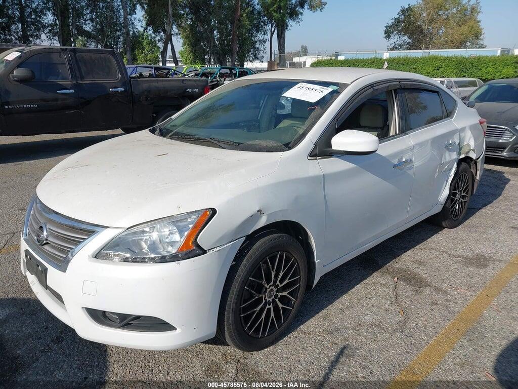 3N1AB7AP2DL791176 2013 NISSAN SENTRA photo no. 2