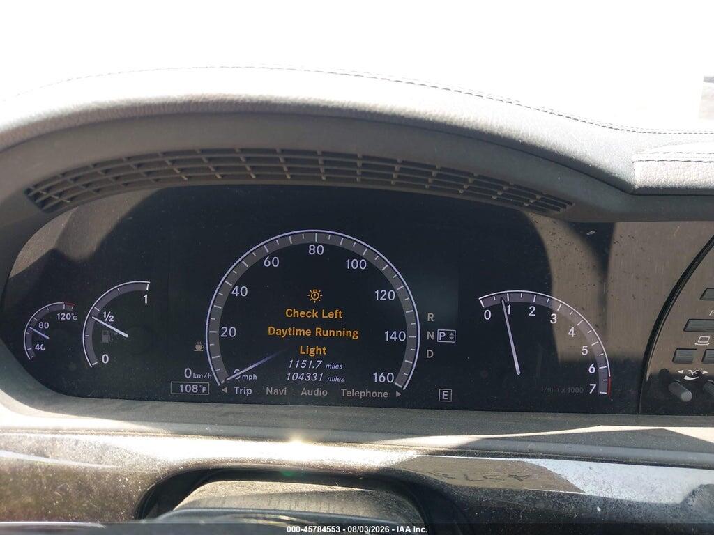 WDDNG9EB8DA528732 2013 MERCEDES-BENZ S 550 photo no. 7