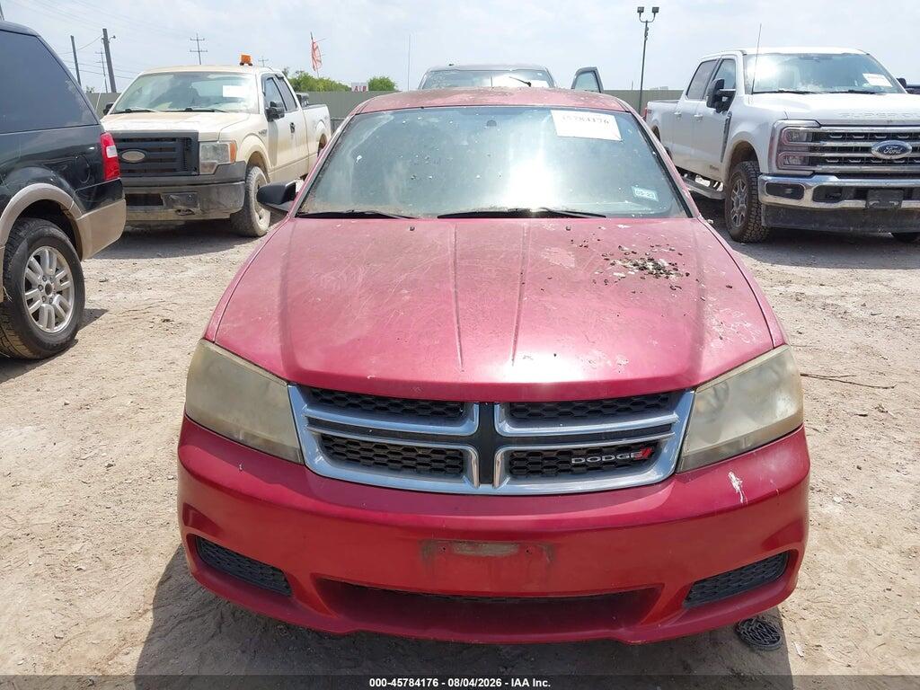 1C3CDZABBDN565423 2013 DODGE AVENGER photo no. 6