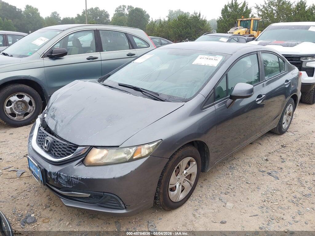 19XFB2F5XDE001348 2013 HONDA CIVIC photo no. 2