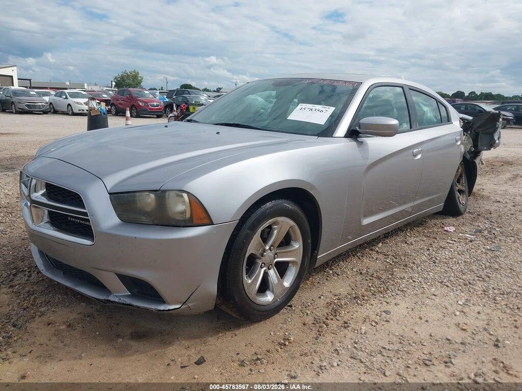 2C3CDXBGXDH711506 2013 DODGE CHARGER photo no. 2