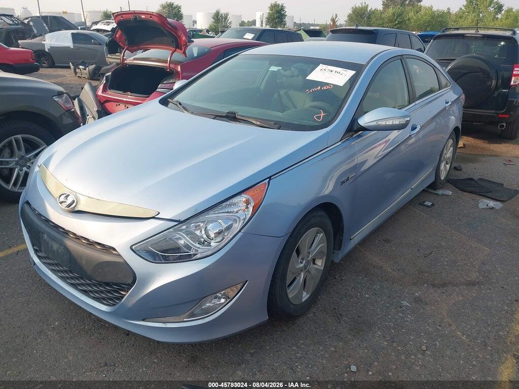 KMHEC4A47DA075487 2013 HYUNDAI SONATA HYBRID photo no. 2