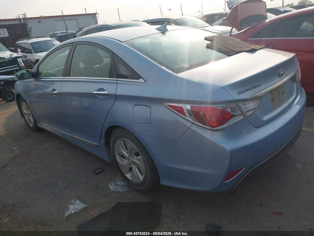 KMHEC4A47DA075487 2013 HYUNDAI SONATA HYBRID photo no. 3