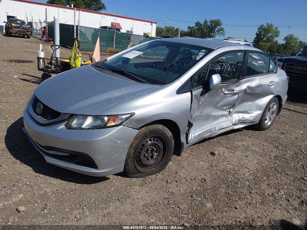19XFB2F59DE090104 2013 HONDA CIVIC photo no. 2