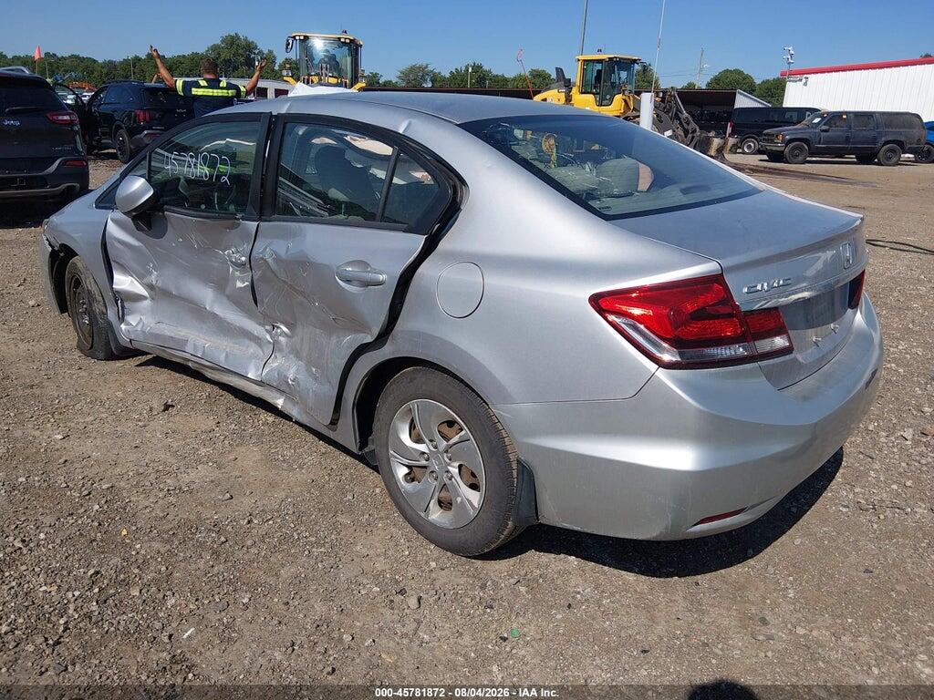 19XFB2F59DE090104 2013 HONDA CIVIC photo no. 3