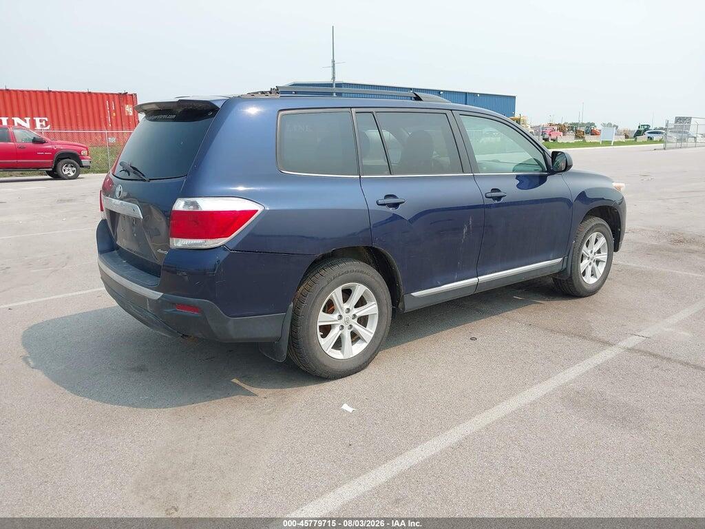5TDBK3EH2DS219290 2013 TOYOTA HIGHLANDER photo no. 4