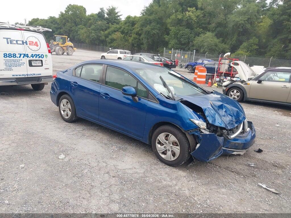 2HGFB2F52DH593477 2013 HONDA CIVIC photo no. 1