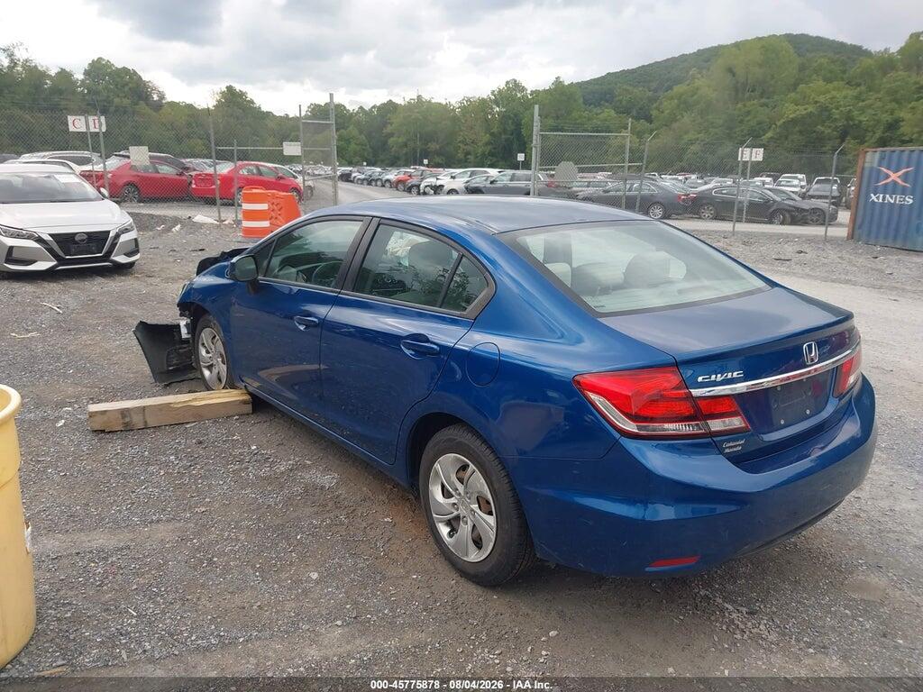 2HGFB2F52DH593477 2013 HONDA CIVIC photo no. 3