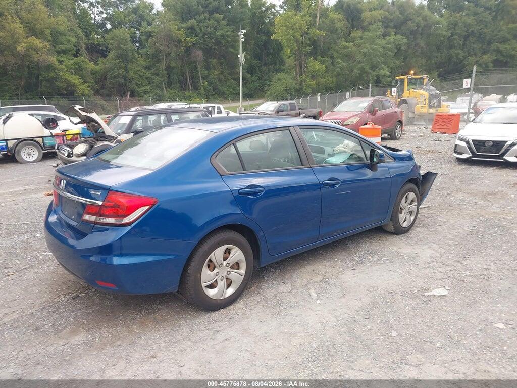 2HGFB2F52DH593477 2013 HONDA CIVIC photo no. 4