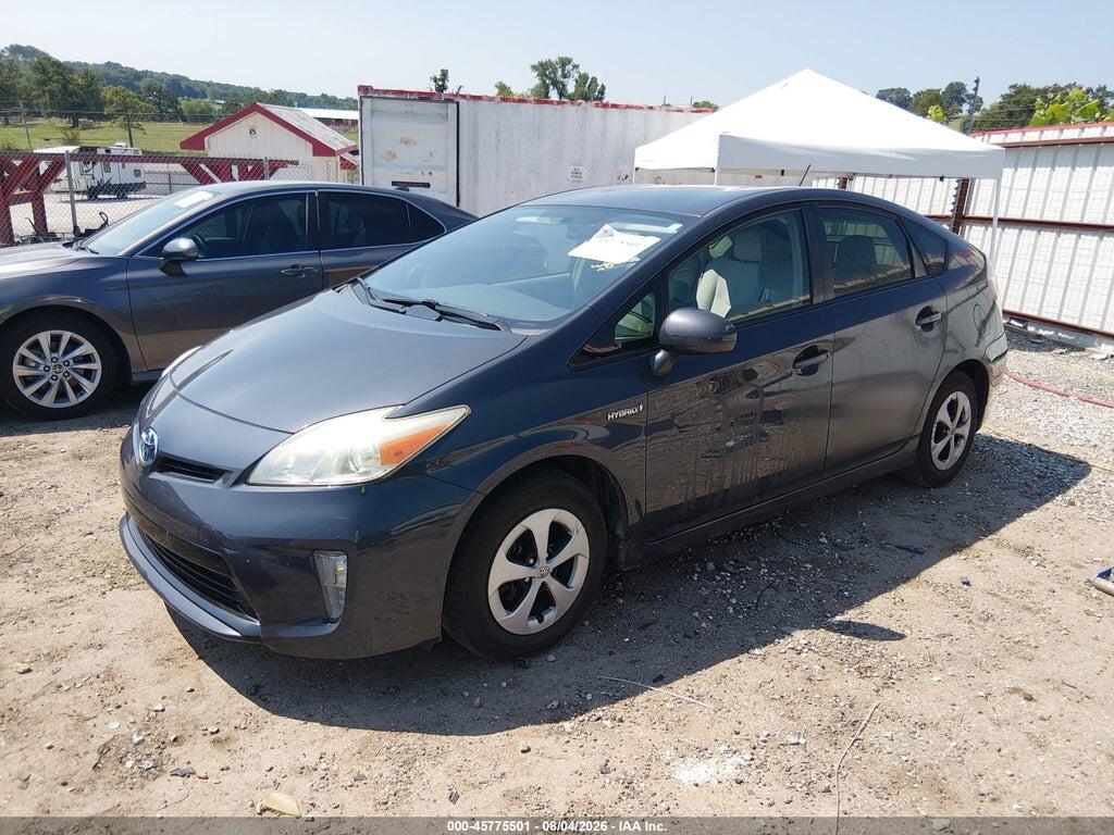 JTDKN3DU7D5592689 2013 TOYOTA PRIUS photo no. 2