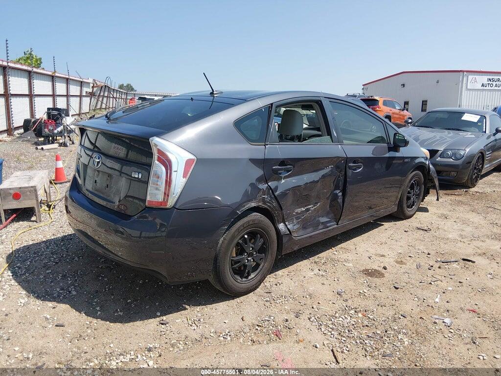 JTDKN3DU7D5592689 2013 TOYOTA PRIUS photo no. 4