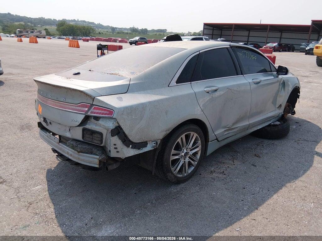 3LN6L2LU5DR801617 2013 LINCOLN MKZ HYBRID photo no. 4