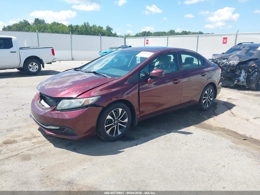 19XFB2F8XDE010786 2013 HONDA CIVIC photo no. 2