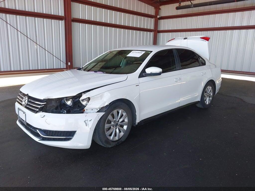 1VWAP7A35DC150852 2013 VOLKSWAGEN PASSAT photo no. 2