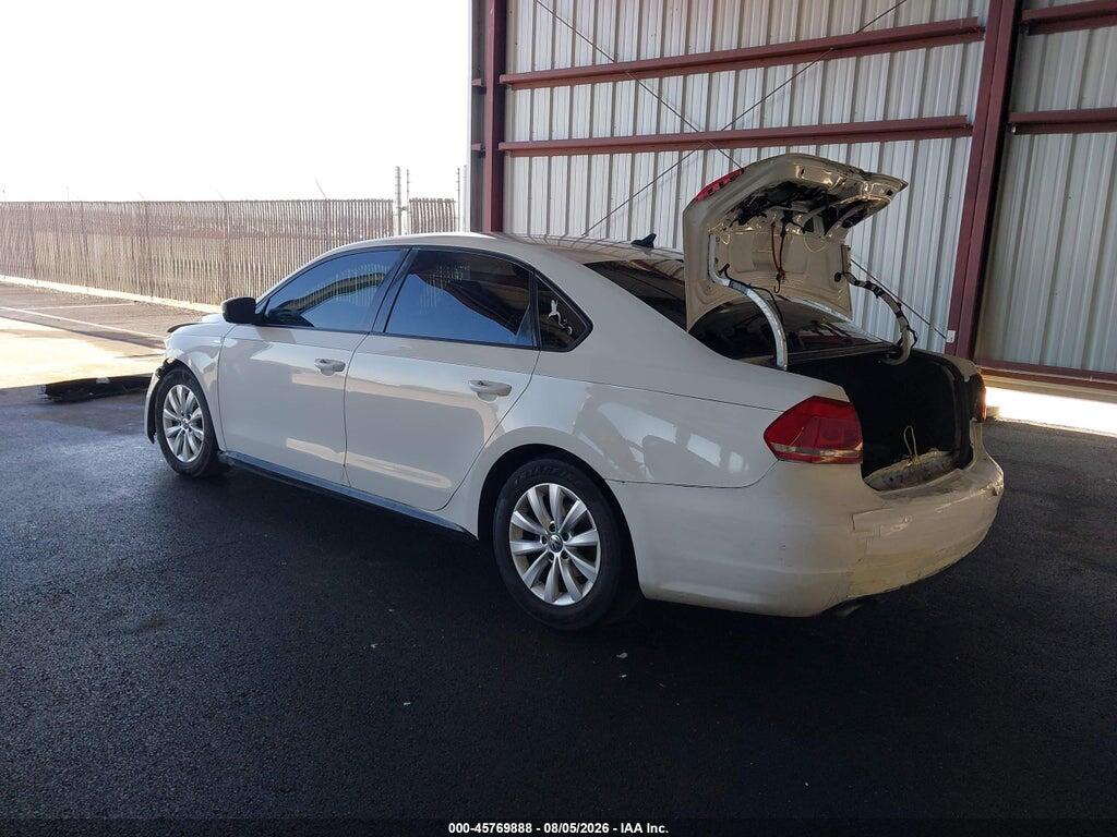 1VWAP7A35DC150852 2013 VOLKSWAGEN PASSAT photo no. 3