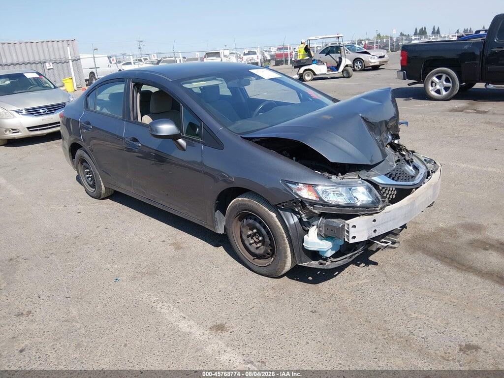 19XFB2F57DE256166 2013 HONDA CIVIC photo no. 1