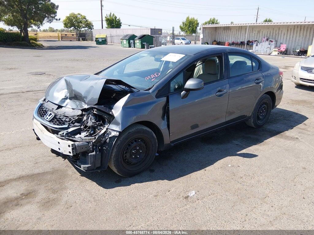 19XFB2F57DE256166 2013 HONDA CIVIC photo no. 2