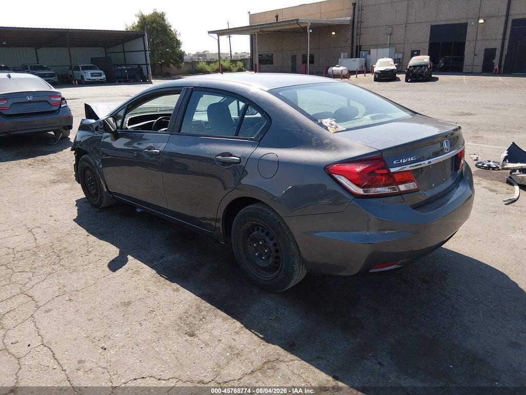 19XFB2F57DE256166 2013 HONDA CIVIC photo no. 3