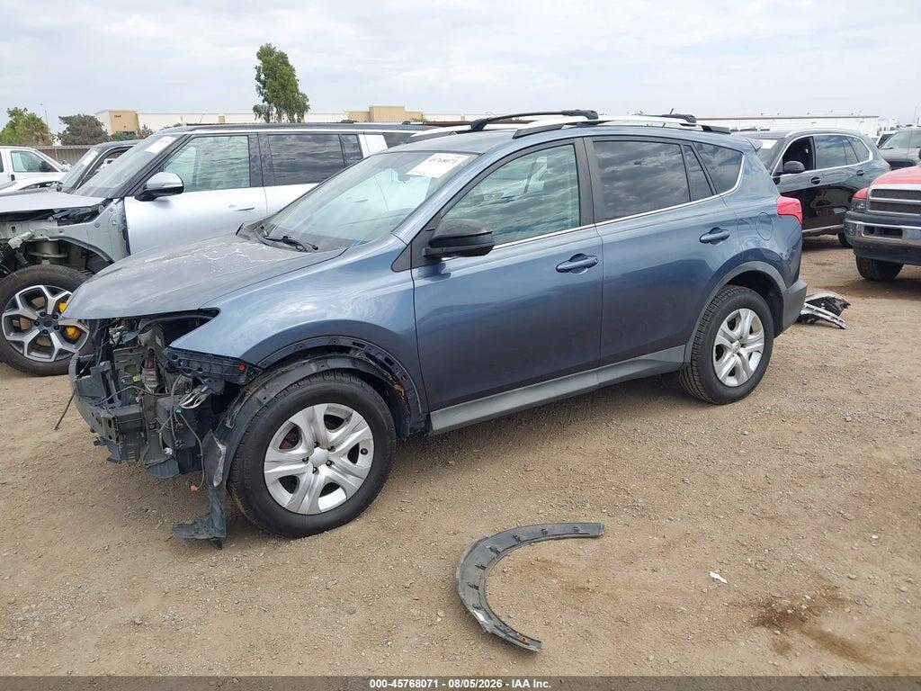 2T3ZFREV2DW014255 2013 TOYOTA RAV4 photo no. 2
