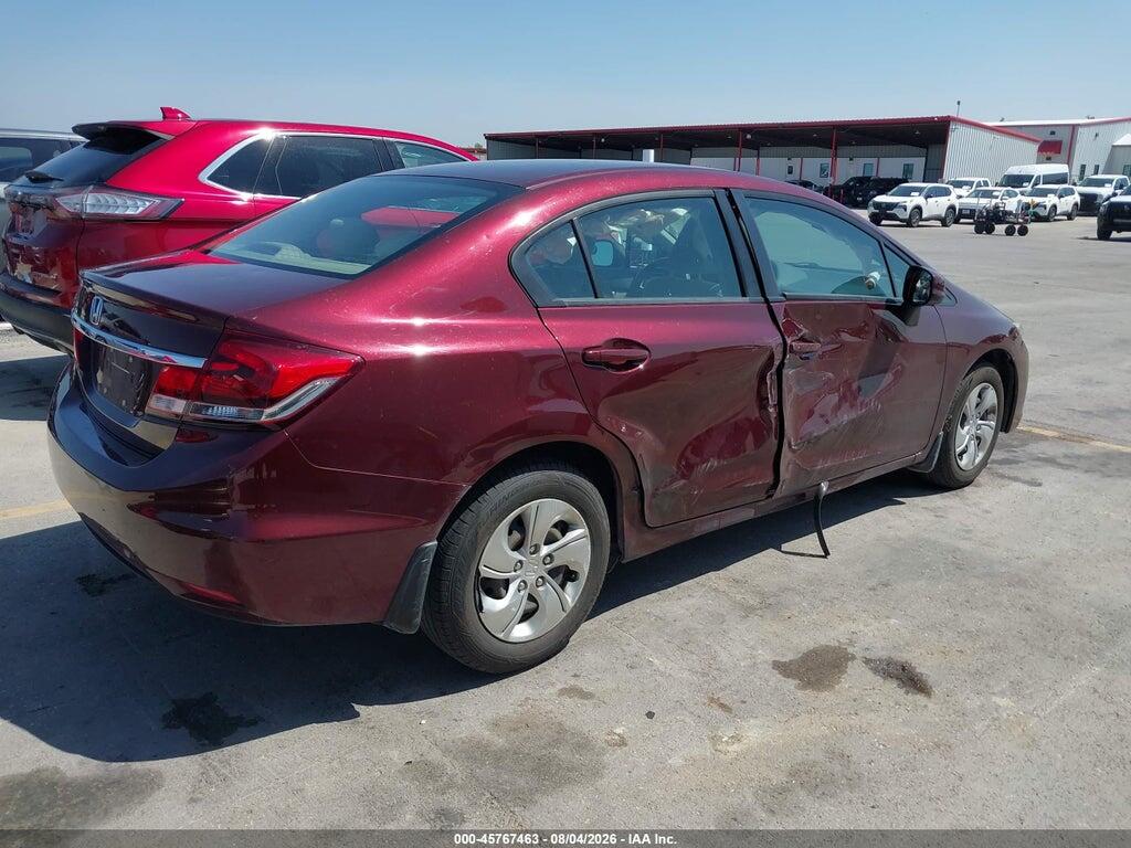 19XFB2F51DE062832 2013 HONDA CIVIC photo no. 4