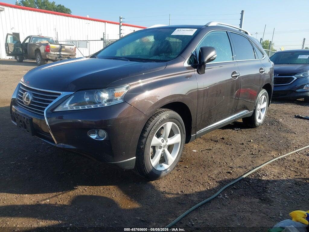 2T2BK1BA2DC168180 2013 LEXUS RX 350 photo no. 2