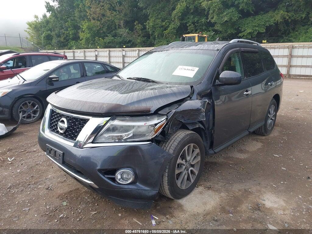 5N1AR2MM2DC655893 2013 NISSAN PATHFINDER photo no. 2