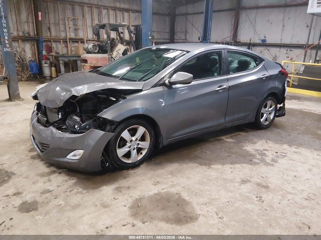 5NPDH4AE2DH279844 2013 HYUNDAI ELANTRA photo no. 2