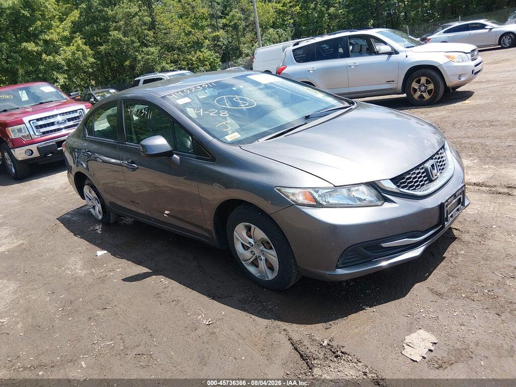19XFB2F54DE070858 2013 HONDA CIVIC photo no. 1