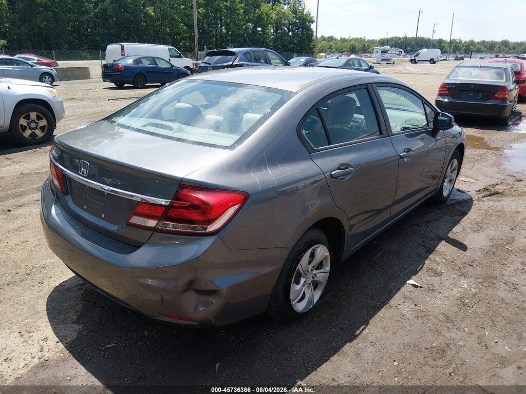 19XFB2F54DE070858 2013 HONDA CIVIC photo no. 4