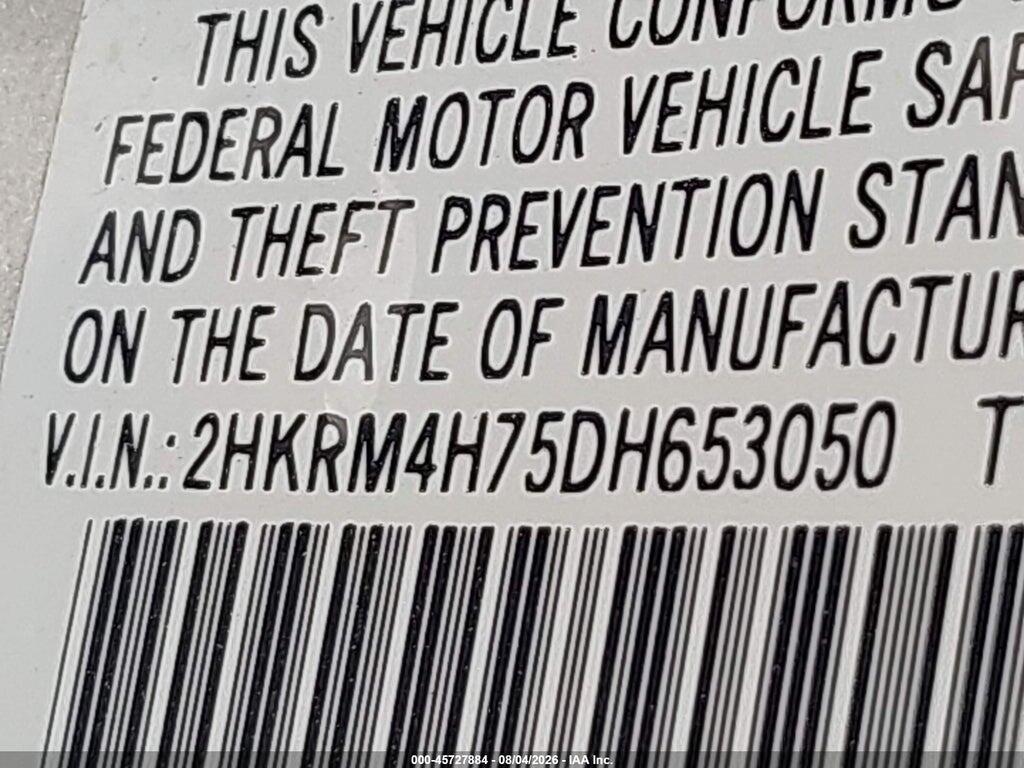 2HKRM4H75DH653050 2013 HONDA CR-V photo no. 9