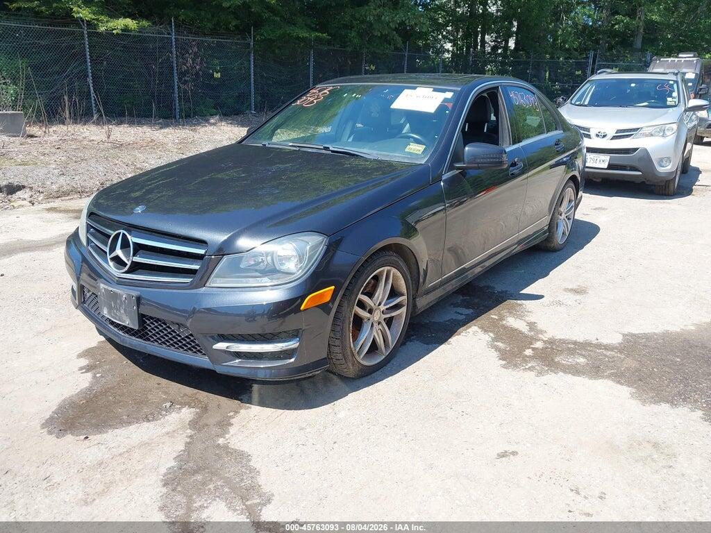 WDDGF8AB4ER308289 2014 MERCEDES-BENZ C 300 photo no. 2