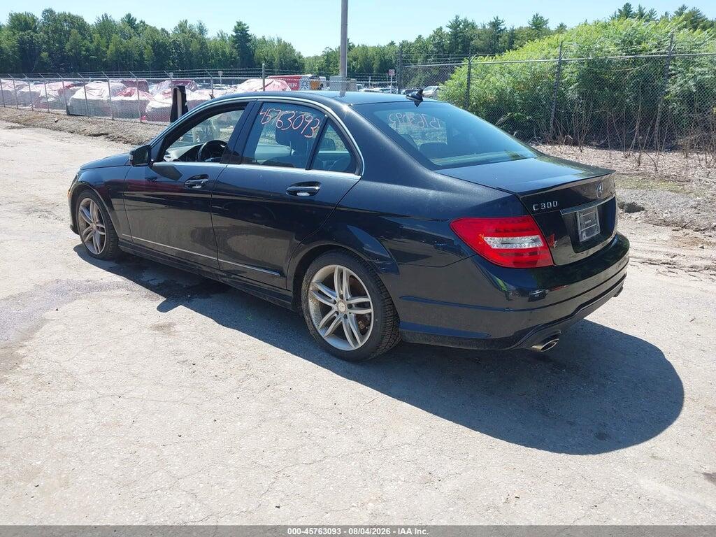 WDDGF8AB4ER308289 2014 MERCEDES-BENZ C 300 photo no. 3