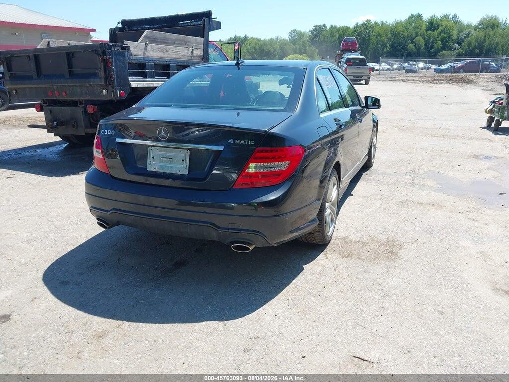 WDDGF8AB4ER308289 2014 MERCEDES-BENZ C 300 photo no. 4