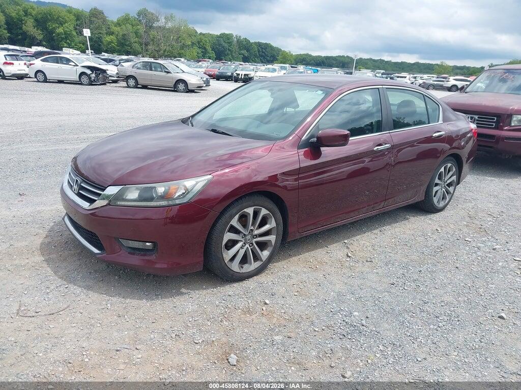 1HGCR2F59EA065143 2014 HONDA ACCORD photo no. 2