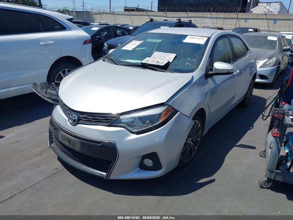 2T1BURHE8EC143812 2014 TOYOTA COROLLA photo no. 2