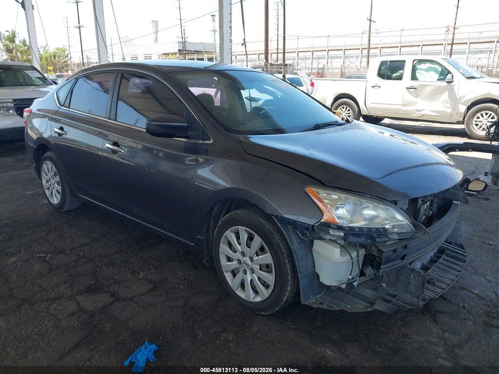 3N1AB7AP7EL667597 2014 NISSAN SENTRA photo no. 1